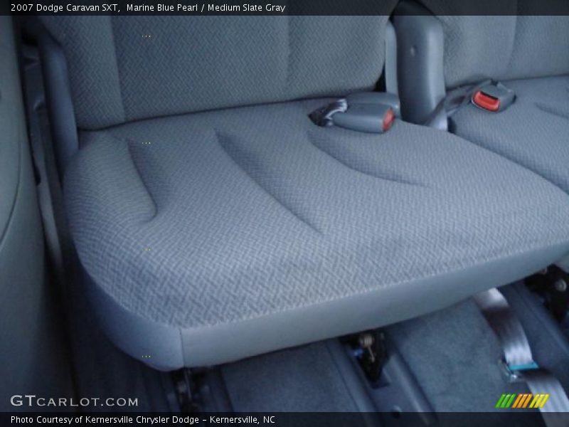 Marine Blue Pearl / Medium Slate Gray 2007 Dodge Caravan SXT