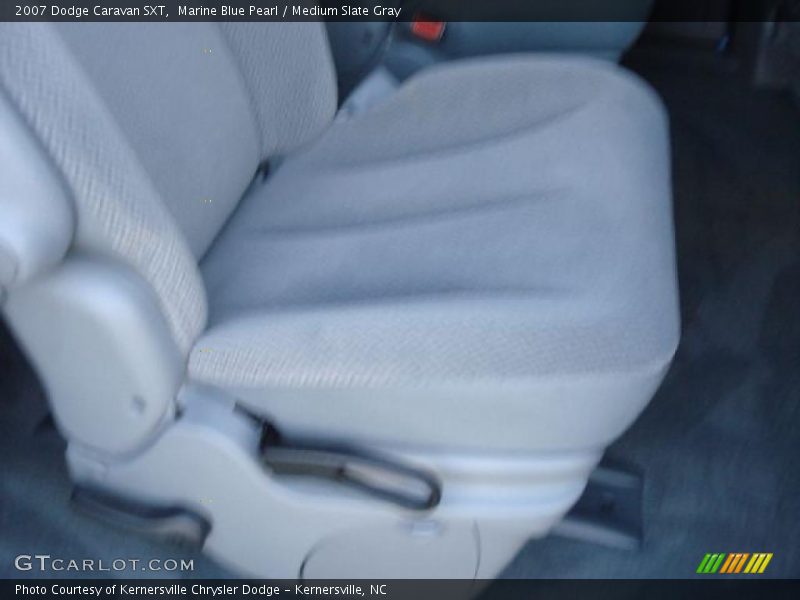 Marine Blue Pearl / Medium Slate Gray 2007 Dodge Caravan SXT