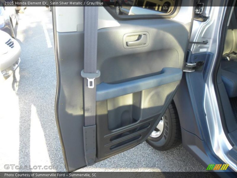 Satin Silver Metallic / Gray/Blue 2005 Honda Element EX