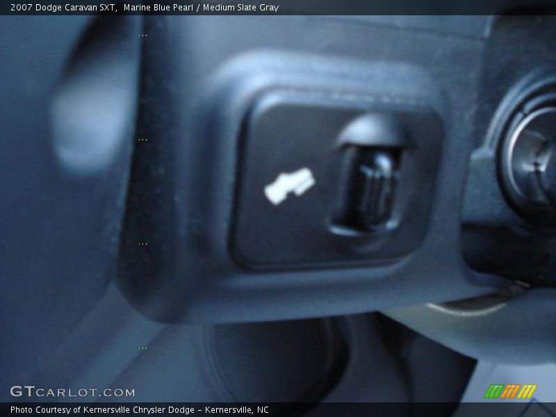 Marine Blue Pearl / Medium Slate Gray 2007 Dodge Caravan SXT