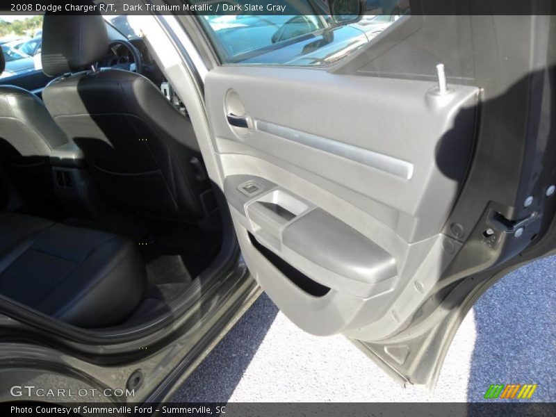 Dark Titanium Metallic / Dark Slate Gray 2008 Dodge Charger R/T