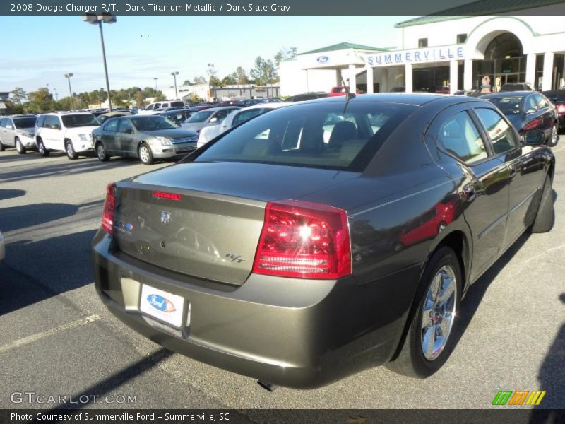 Dark Titanium Metallic / Dark Slate Gray 2008 Dodge Charger R/T