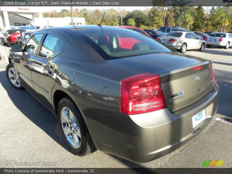 Dark Titanium Metallic / Dark Slate Gray 2008 Dodge Charger R/T