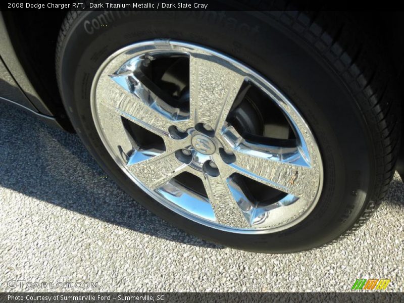 Dark Titanium Metallic / Dark Slate Gray 2008 Dodge Charger R/T