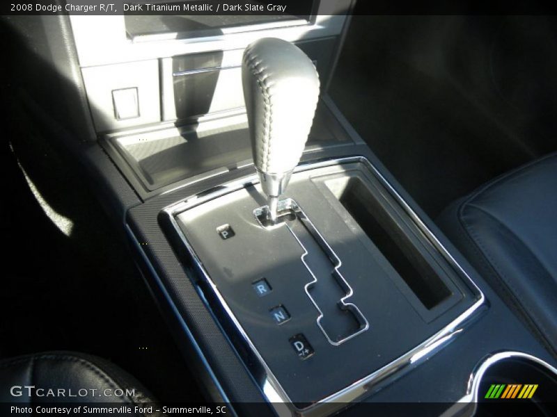 Dark Titanium Metallic / Dark Slate Gray 2008 Dodge Charger R/T