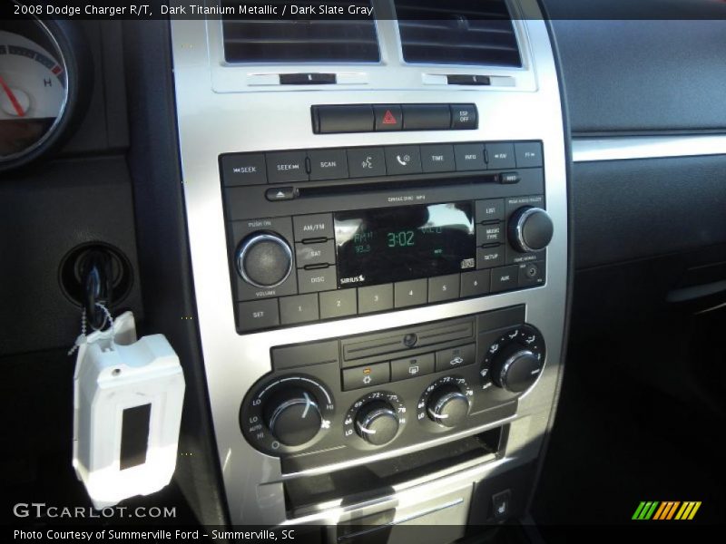 Dark Titanium Metallic / Dark Slate Gray 2008 Dodge Charger R/T