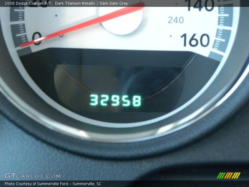 Dark Titanium Metallic / Dark Slate Gray 2008 Dodge Charger R/T