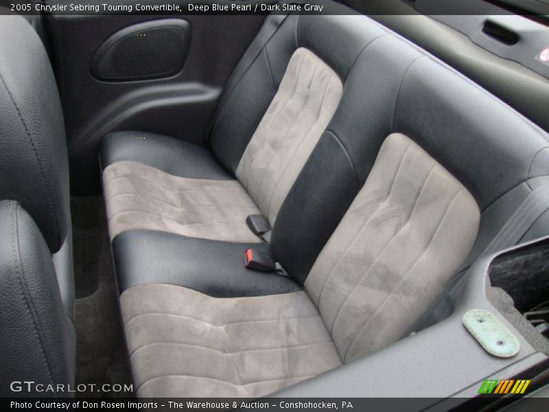 Deep Blue Pearl / Dark Slate Gray 2005 Chrysler Sebring Touring Convertible