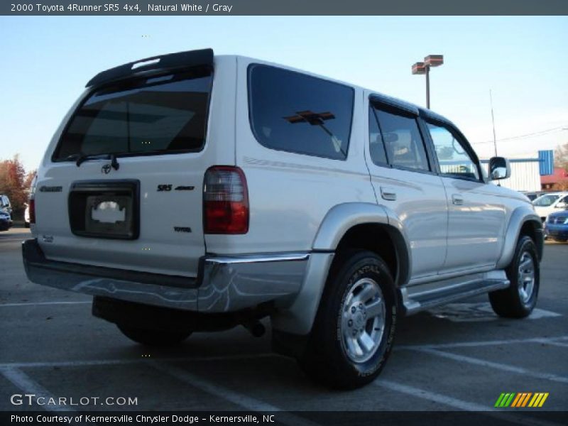 Natural White / Gray 2000 Toyota 4Runner SR5 4x4