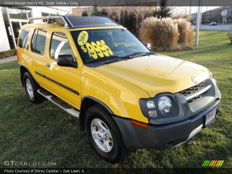 Solar Yellow / Gray 2004 Nissan Xterra XE