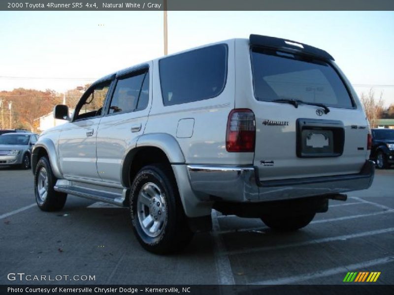 Natural White / Gray 2000 Toyota 4Runner SR5 4x4