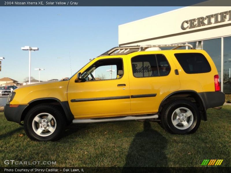 Solar Yellow / Gray 2004 Nissan Xterra XE