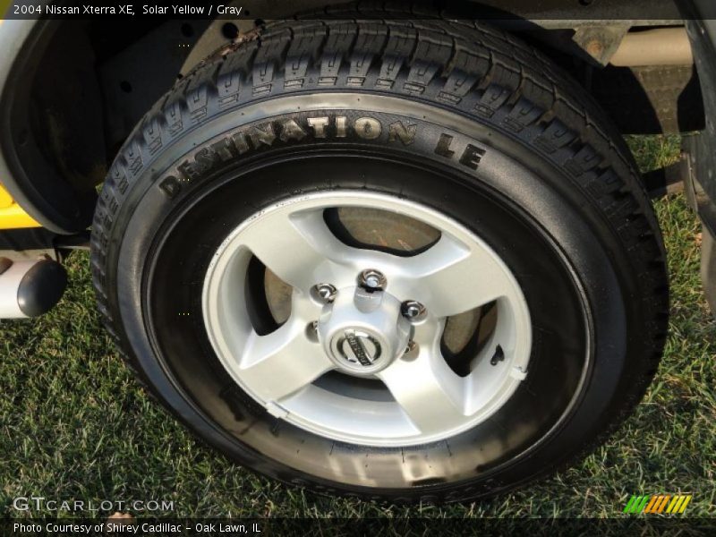 Solar Yellow / Gray 2004 Nissan Xterra XE