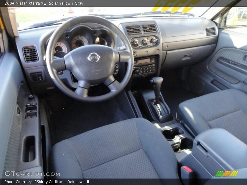 Solar Yellow / Gray 2004 Nissan Xterra XE