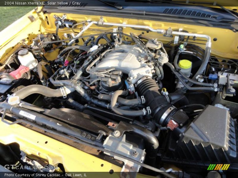 Solar Yellow / Gray 2004 Nissan Xterra XE