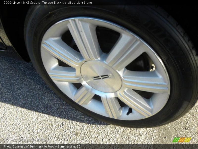 Tuxedo Black Metallic / Light Stone 2009 Lincoln MKZ Sedan