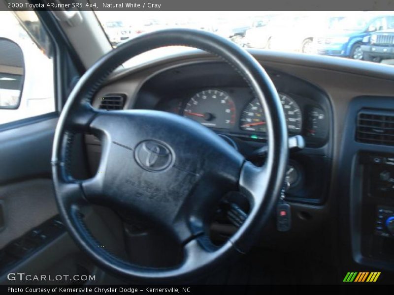 Natural White / Gray 2000 Toyota 4Runner SR5 4x4
