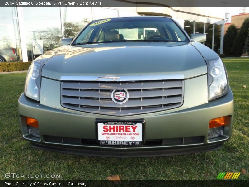 Silver Green / Light Neutral 2004 Cadillac CTS Sedan