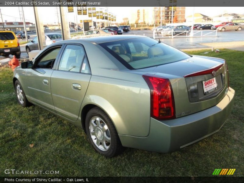 Silver Green / Light Neutral 2004 Cadillac CTS Sedan