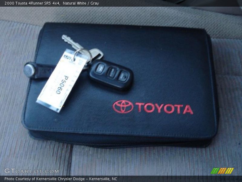 Natural White / Gray 2000 Toyota 4Runner SR5 4x4