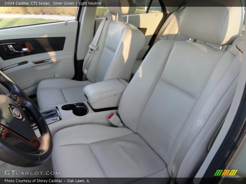 Silver Green / Light Neutral 2004 Cadillac CTS Sedan