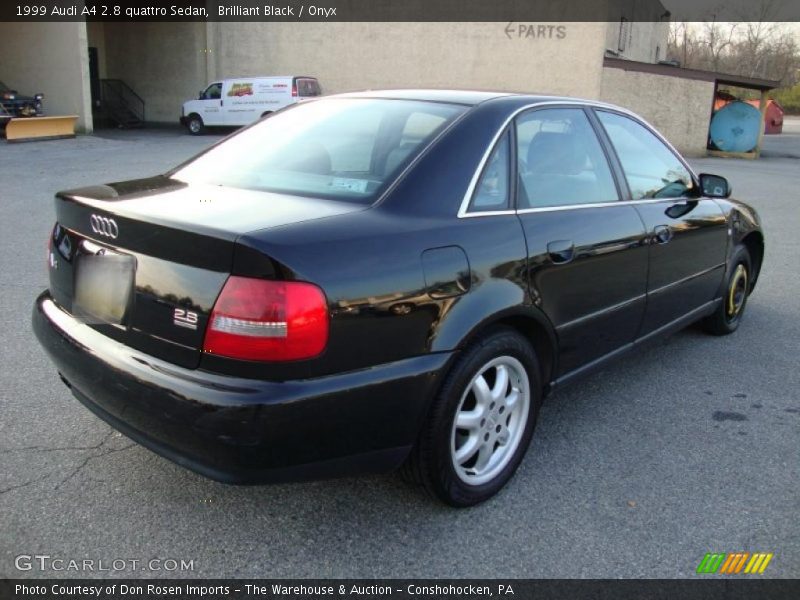 Brilliant Black / Onyx 1999 Audi A4 2.8 quattro Sedan