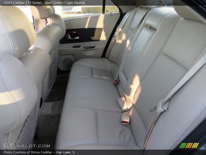 Silver Green / Light Neutral 2004 Cadillac CTS Sedan