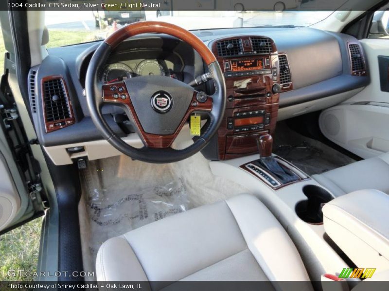 Silver Green / Light Neutral 2004 Cadillac CTS Sedan