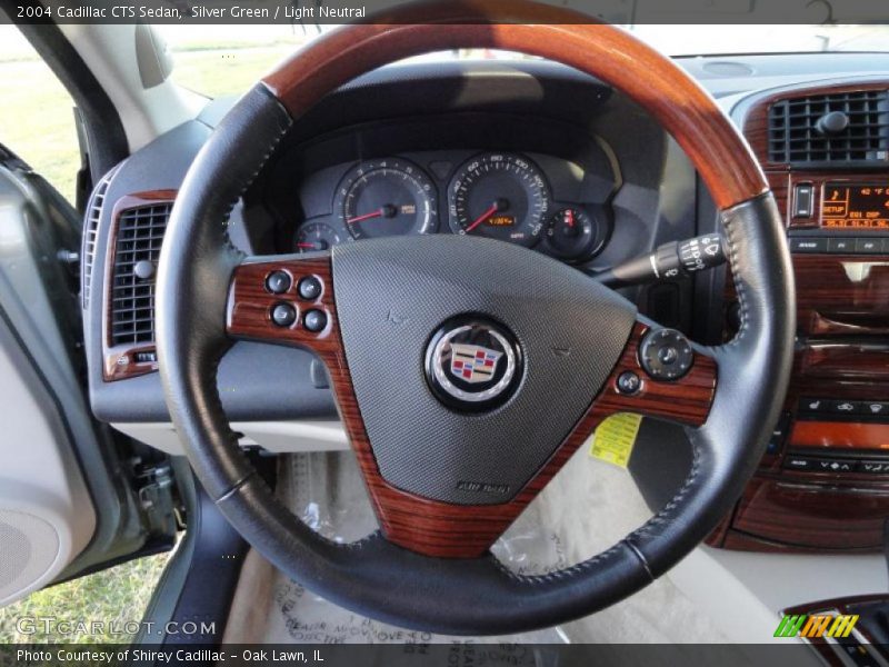 Silver Green / Light Neutral 2004 Cadillac CTS Sedan