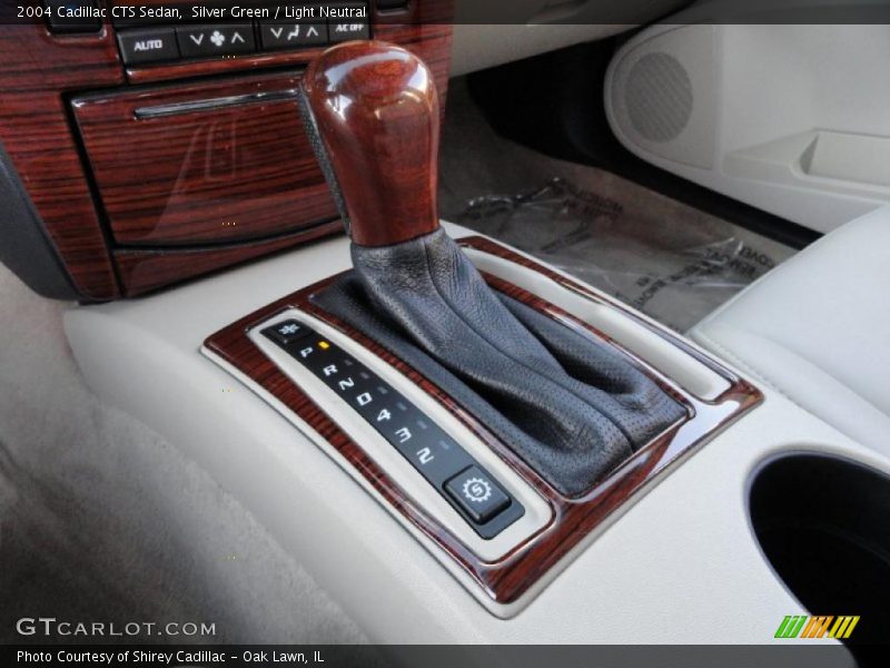 Silver Green / Light Neutral 2004 Cadillac CTS Sedan