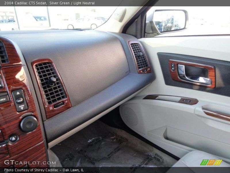 Silver Green / Light Neutral 2004 Cadillac CTS Sedan