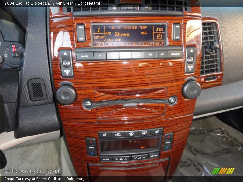 Silver Green / Light Neutral 2004 Cadillac CTS Sedan