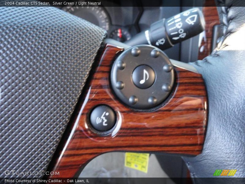 Silver Green / Light Neutral 2004 Cadillac CTS Sedan