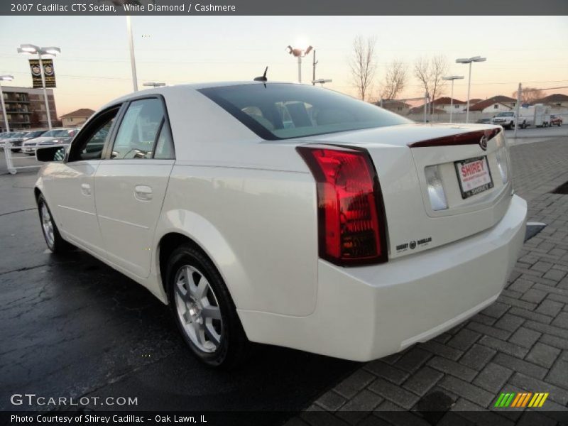 White Diamond / Cashmere 2007 Cadillac CTS Sedan