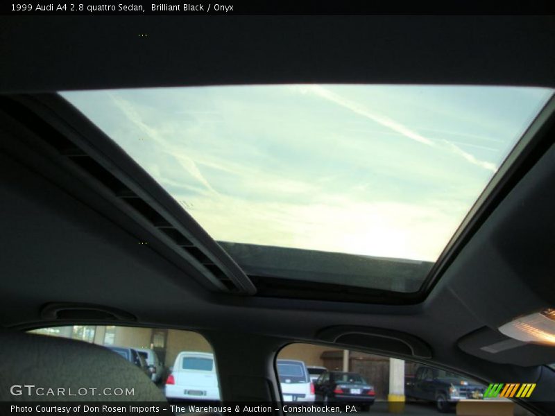 Sunroof of 1999 A4 2.8 quattro Sedan