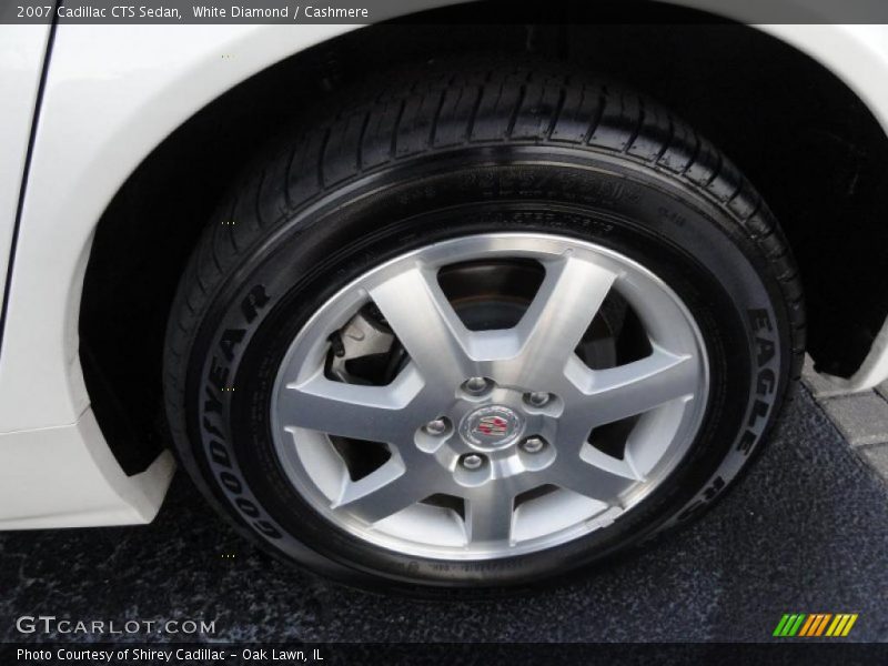 White Diamond / Cashmere 2007 Cadillac CTS Sedan