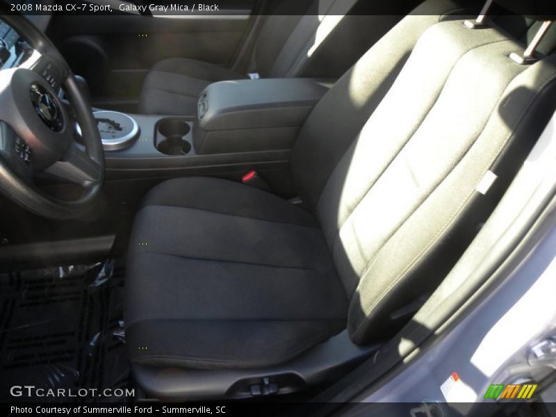 Galaxy Gray Mica / Black 2008 Mazda CX-7 Sport