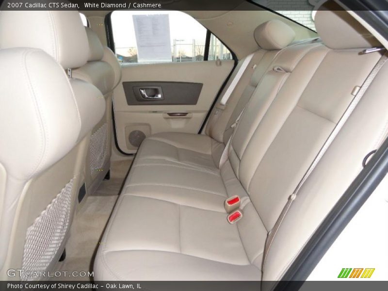 White Diamond / Cashmere 2007 Cadillac CTS Sedan