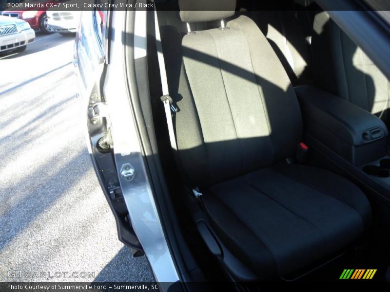 Galaxy Gray Mica / Black 2008 Mazda CX-7 Sport