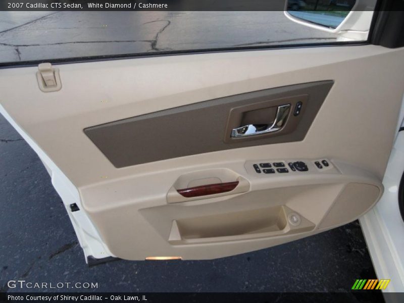 White Diamond / Cashmere 2007 Cadillac CTS Sedan