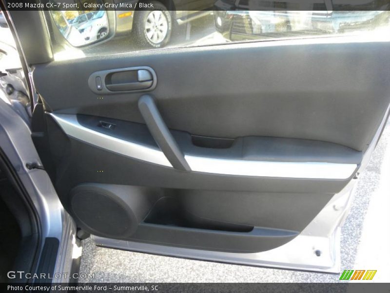 Galaxy Gray Mica / Black 2008 Mazda CX-7 Sport