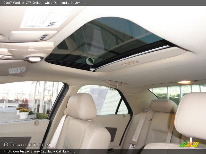 White Diamond / Cashmere 2007 Cadillac CTS Sedan