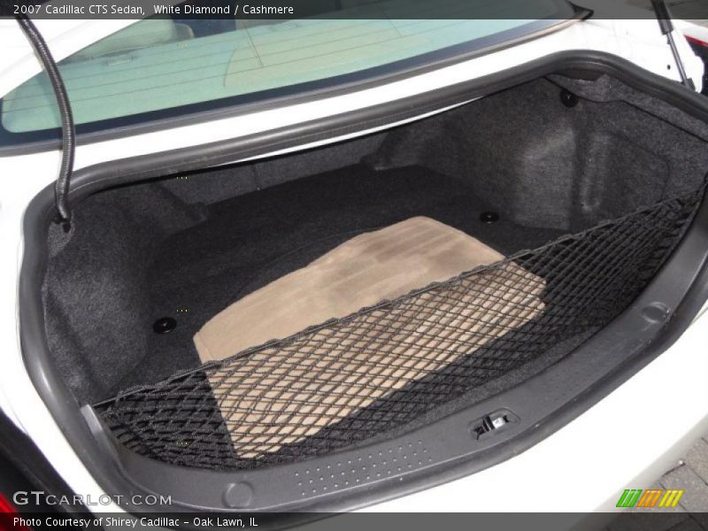 White Diamond / Cashmere 2007 Cadillac CTS Sedan