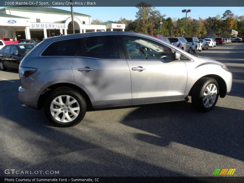 Galaxy Gray Mica / Black 2008 Mazda CX-7 Sport