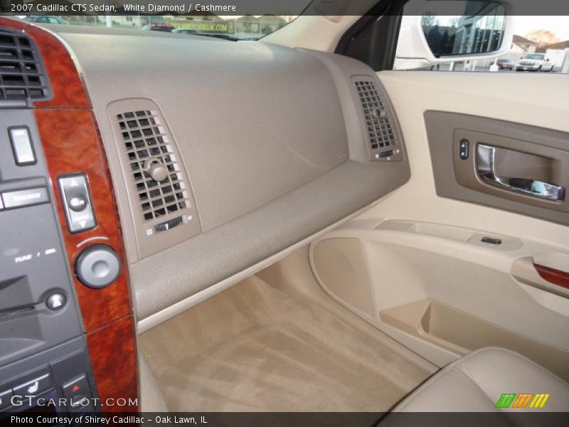White Diamond / Cashmere 2007 Cadillac CTS Sedan