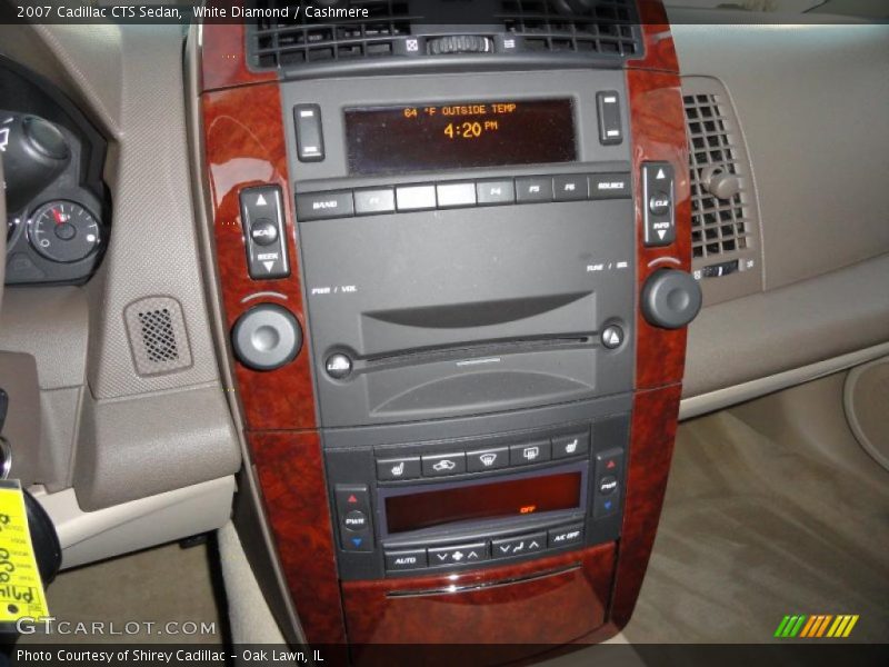 White Diamond / Cashmere 2007 Cadillac CTS Sedan