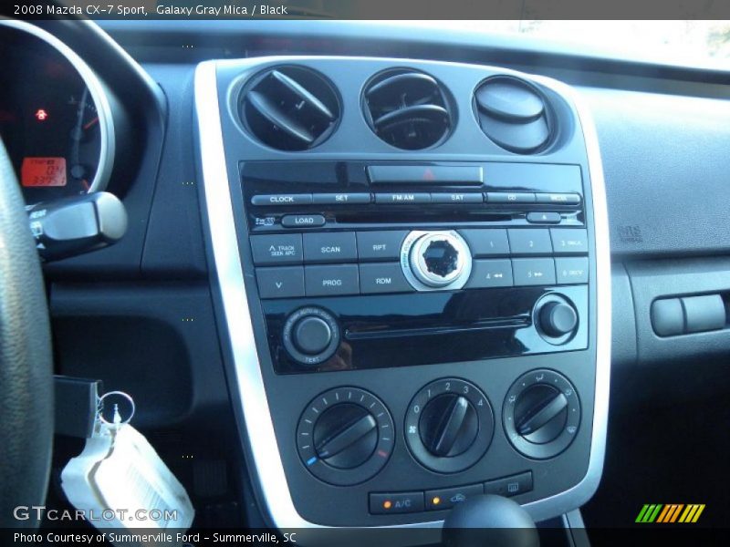 Galaxy Gray Mica / Black 2008 Mazda CX-7 Sport