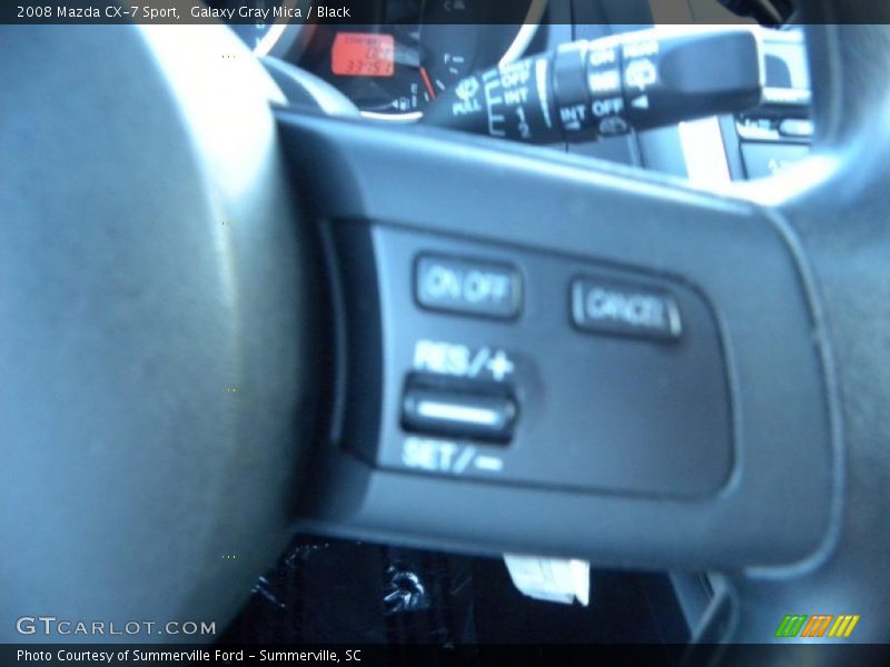 Galaxy Gray Mica / Black 2008 Mazda CX-7 Sport