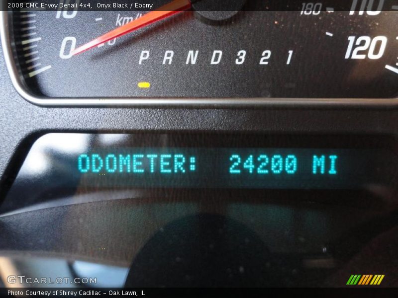 Onyx Black / Ebony 2008 GMC Envoy Denali 4x4