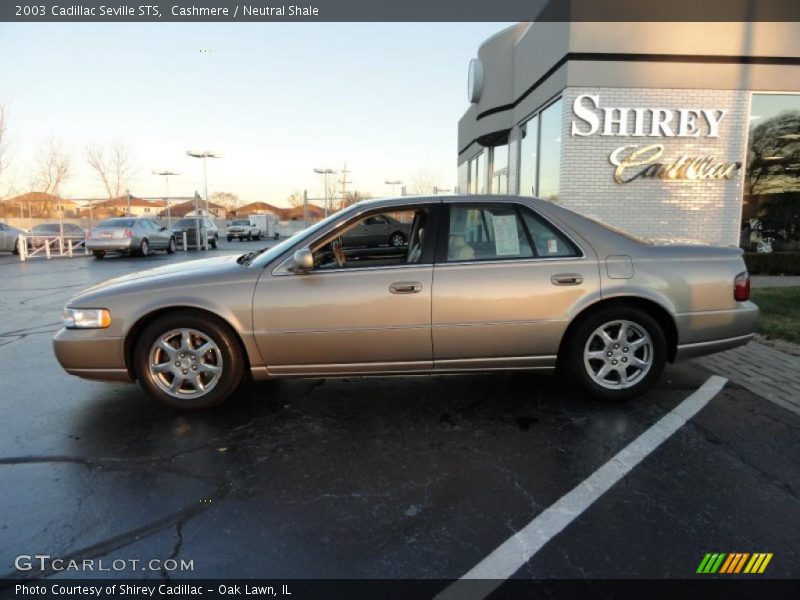 Cashmere / Neutral Shale 2003 Cadillac Seville STS
